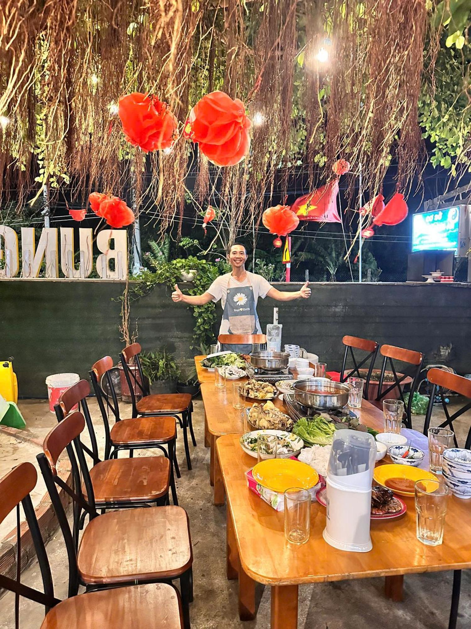 Bungalow Hotel Chi Khu Co Ong Dış mekan fotoğraf